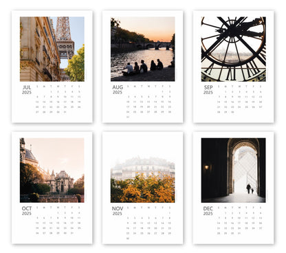 2025 Paris Desk Calendar (PRE-ORDER)