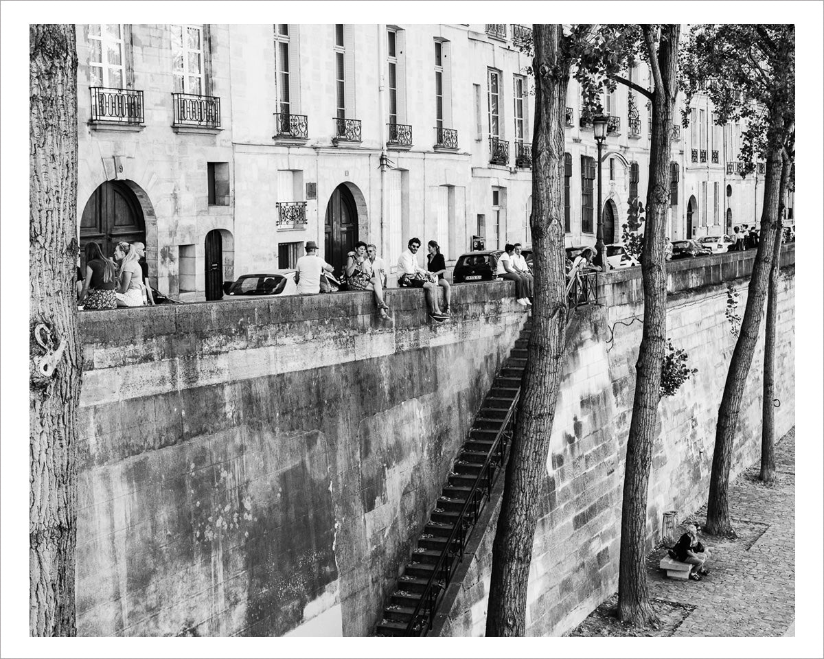 Summertime on Ile Saint-Louis